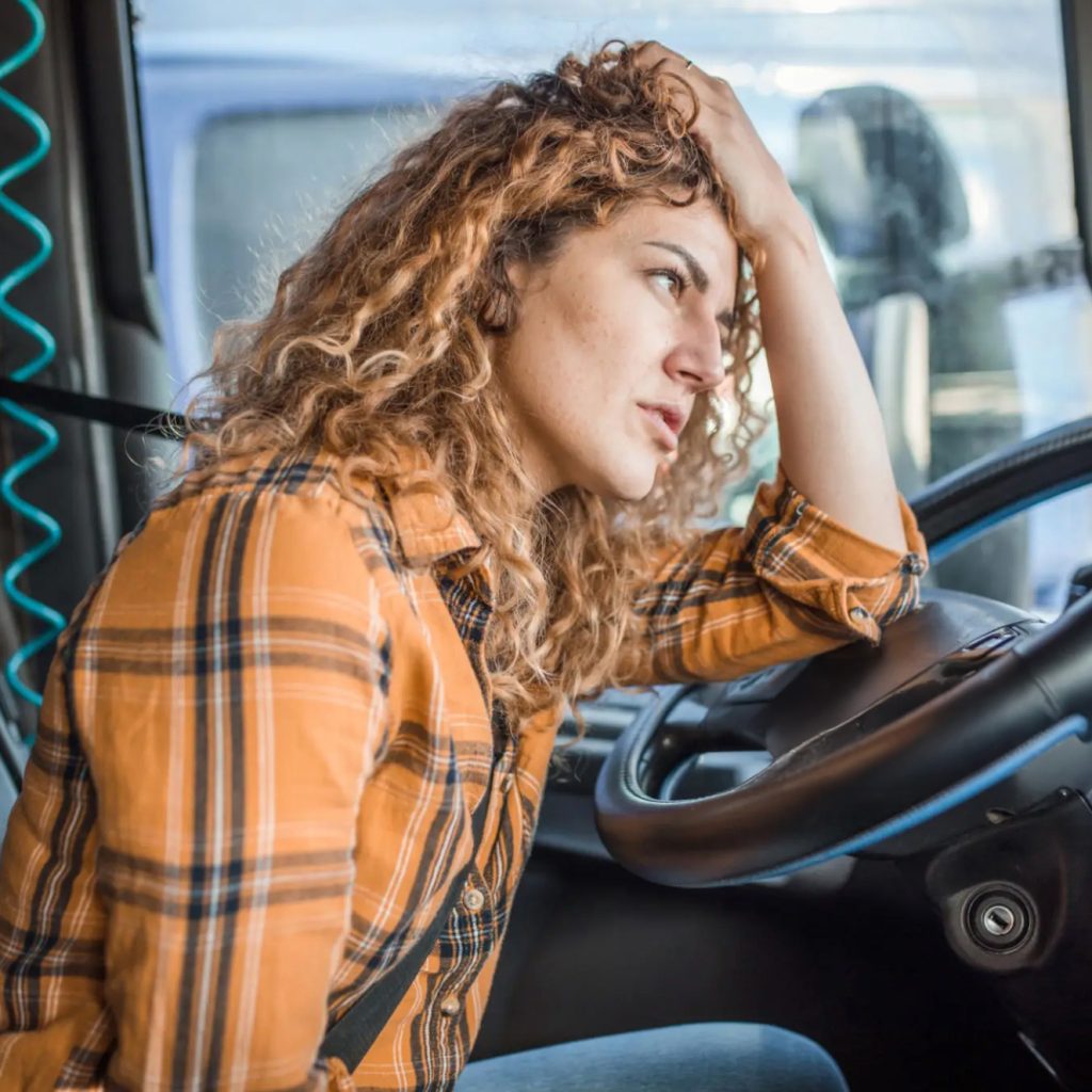 Beroepsgoederenvervoer chauffeur die langdurig ziek is en enorme werkdruk heeft